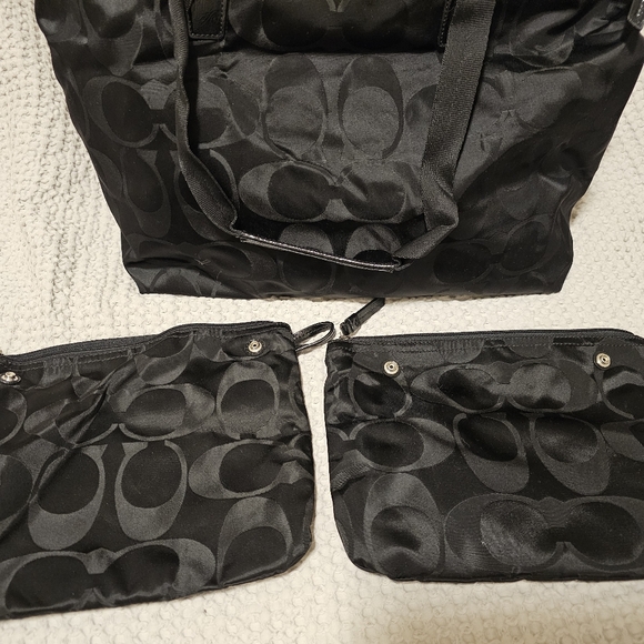Coach Black Tote Bag - Picture 4 of 5